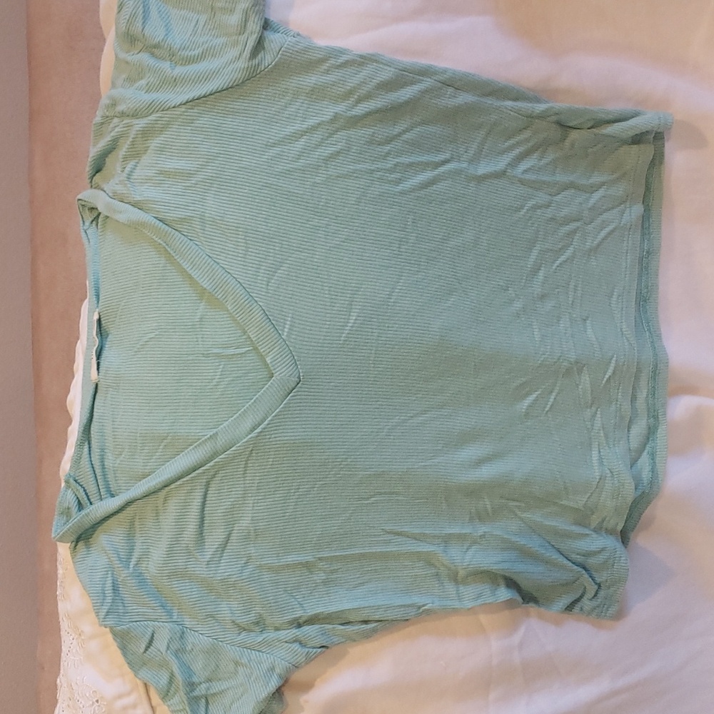 Seafoam color large t-shirt